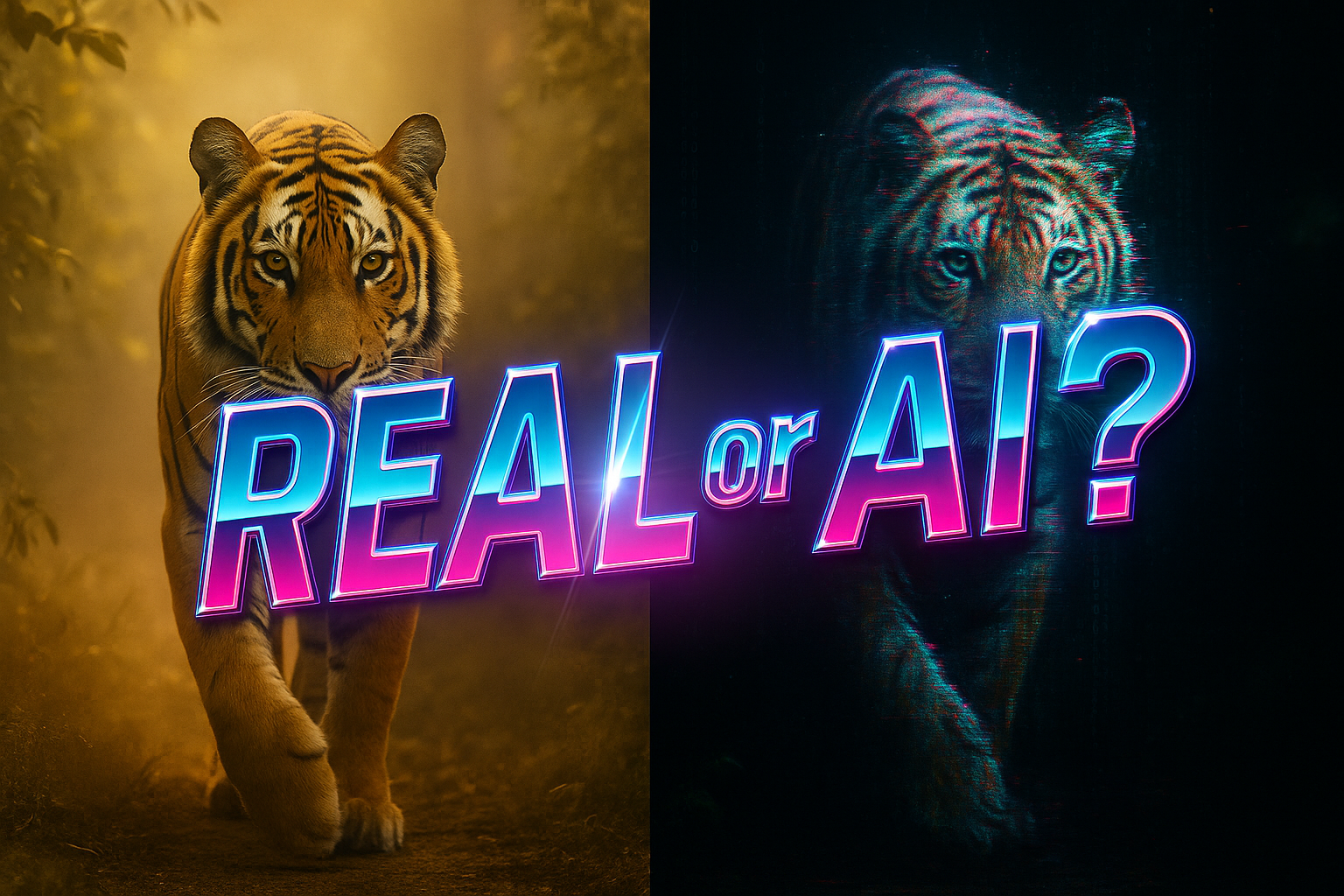 Real or AI? splash
